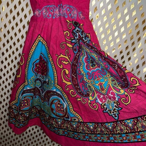 Hawaiian vacation dress California breeze size M - Picture 6 of 7